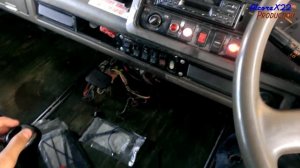 1994 UD(Nissan Diesel) Condor CMF87(Bus variant) startup