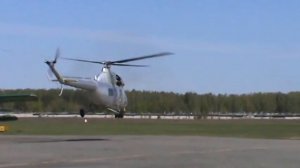 Зрелищное испытание вертолета Ми-2 после капитального ремонта