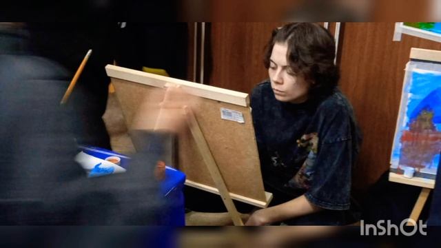 Ночь Искусств.Мастер класс для детей по рисованию @ Музыка: SunnyМузыкант: @iksonmusic смотреть онлайн