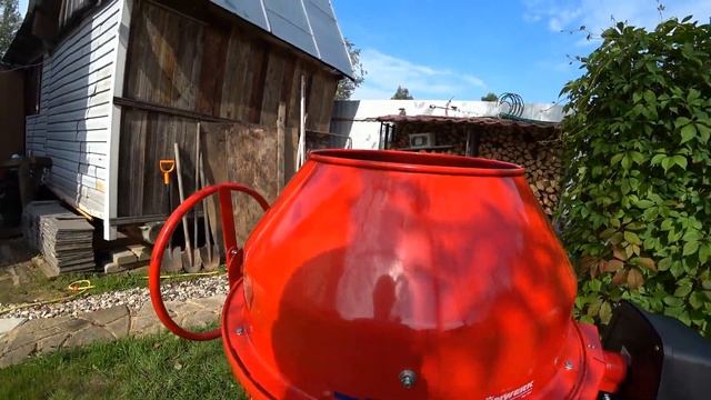 Бетономешалка KRONWERK МС-160. Мини обзор смотреть онлайн