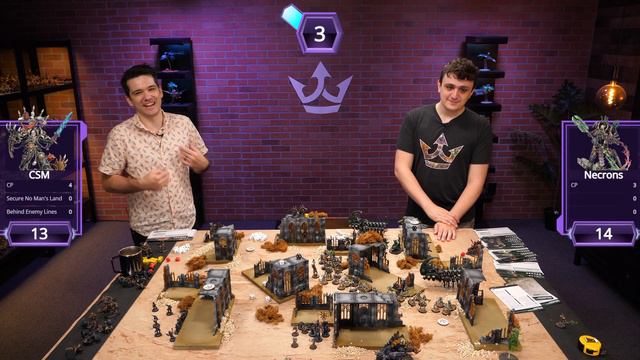 Chaos Space Marines vs Necrons - A 10th Edition Warhammer 40k Battle Report
