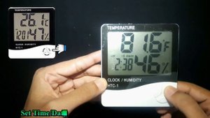 Best "Temperature and Humidity Meter" For Incubator || HTC 1 Review And Settings
