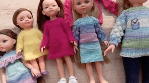 Одежда для кукол Паола Рейна, Готц, Весна / Вязание для кукол