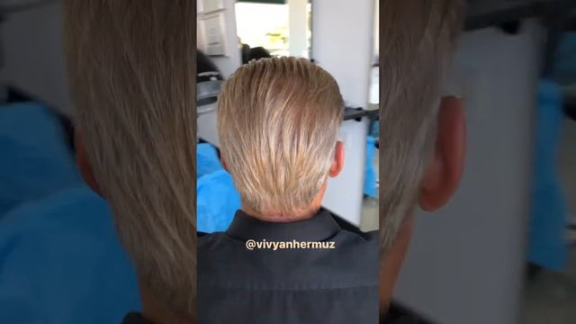 Men’s short haircut tutorial by vivyan hermuz #shorts #vivyanhermuz #haircut