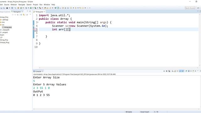 Java Program Day-18 [ Arrays , Types of Array ] #java #programming #fullstack #array #bsktrending смотреть онлайн