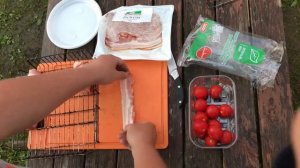 Запечённые помидоры в беконе. Легко и вкусно.