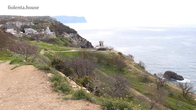 Яшмовый пляж на мысе Фиолент, Севастополь, Крым, Россия смотреть онлайн