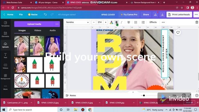 HOW TO EDIT RPMS COVER PAGE USING CANVA EDITOR