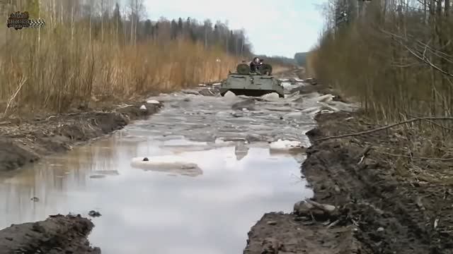 Такого никто не ожидал от советских вездеходов на бездорожье.