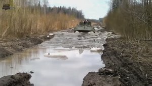 Такого никто не ожидал от советских вездеходов на бездорожье.