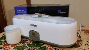 Сделал вкусный и полезный йогурт. Обзор йогуртницы Kitfort KT-2007