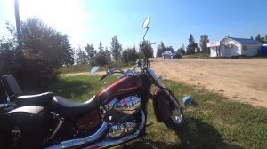 Привезли почти новый мотоцикл HONDA VT750 2015 из США в Беларуси с аукциона Copart