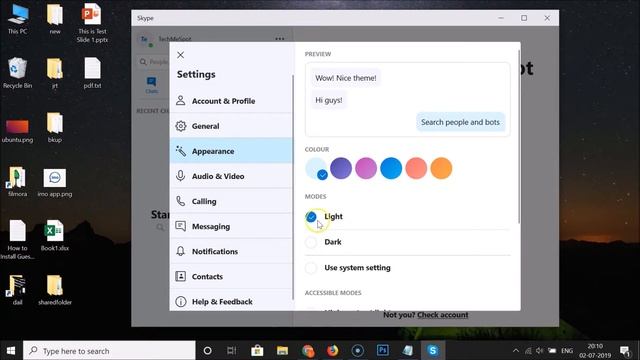 How to Enable Dark Mode in Skype App on Windows 10? смотреть онлайн