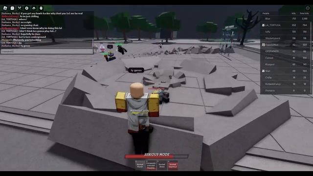 Getting a Hacker With DEATH COUNTER! in Roblox Saitama Battlegrounds смотреть онлайн