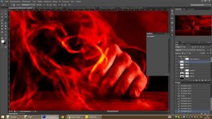 HELL / Making of photomanipulation in Photoshop / Photo editing