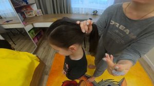Как заплести хвостик.