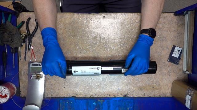 #126 Заправка картриджа Xerox WC 7120 \ 7125 \ 7220 \ 7225 | Чем заправить и сколько грамм смотреть онлайн