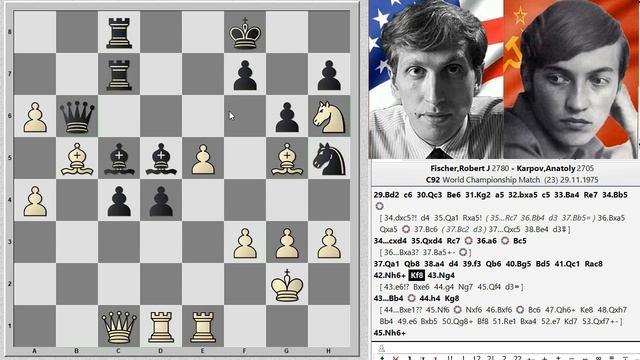 ФИШЕР ? КАРПОВ [Обзор 23 партии] Испанская партия. Вариант Зайцева смотреть онлайн