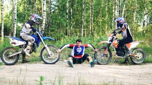 BSE Z 1 против  YAMAHA YZ 80   или на чем веселее