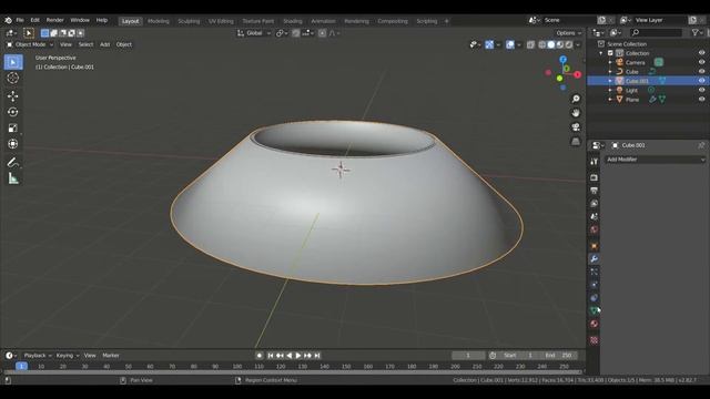 Создание решётки  при помощи модификатора Wireframe || Blender 3d смотреть онлайн