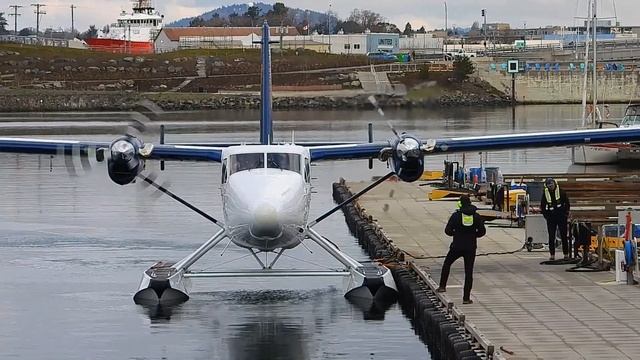 DHC-6 Twin Otter Startup and Taxi смотреть онлайн