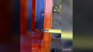 Форма для бетонного щелевого пола.