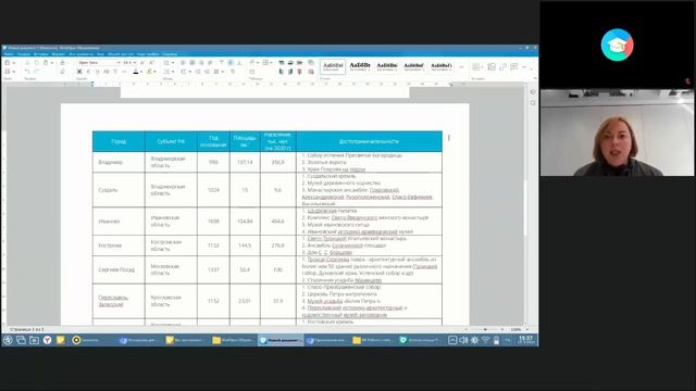 Инструктаж для преподавателей: как работать с таблицами в приложении «МойОфис Текст» смотреть онлайн