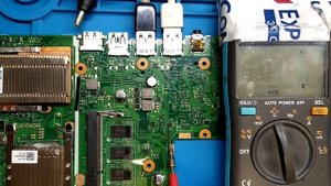 Опять VS!!! Ремонт ноутбука ASUS X543U (X540UBR)