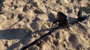 Пляжный коп с китайским металлоискателем TX 850