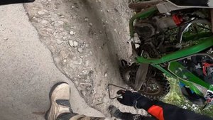 Непонятная Поломка Питбайка Бсе - Мы Были Не Готовы К Ней / Покатушки на питбайке Бсе 125 и Аполло