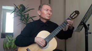 Александр Костюк. Широка река (на гитаре). Обработка Олега Копенкова