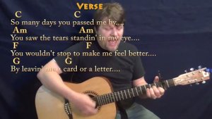 Please Mr. Postman (The Marvelettes) Strum Guitar Cover Lesson with Chords/Lyrics - Capo 2nd