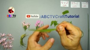 ABC TV | How To Make Cleome Hassleriana Flower From Crepe Paper (Slowly) - Craft Tutorial