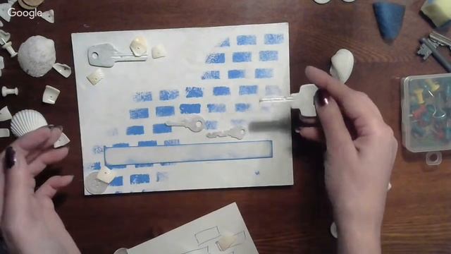 Секреты мастеров. Скрапбукинг - Ключница в стиле микс-медиа смотреть онлайн