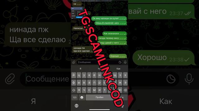 Скам линк в тг работает на айфон и Андройд#скам #скамлинк #мамонты #стандофф2 #standoff2 #scam #ska