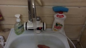 Кран в мойку без бойлера с горячей водой, проточный нагреватель с алиэкспрес