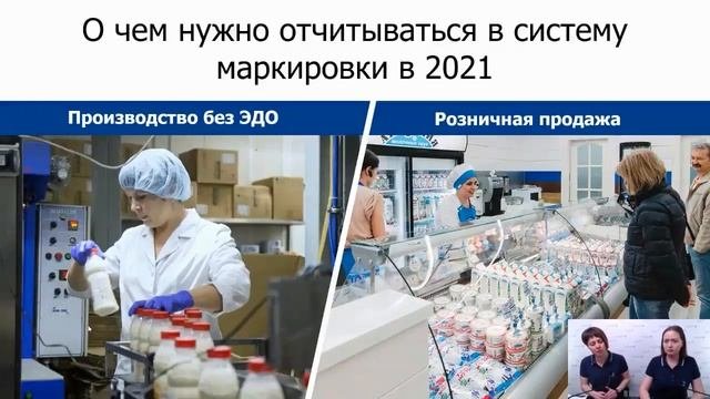 Маркировка молочной продукции для производителей