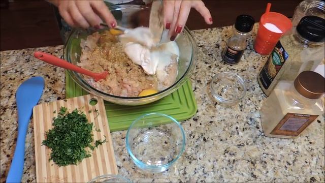 КОТЛЕТЫ КУРИНЫЕ по-грузински. Chicken Burgers Georgian style смотреть онлайн