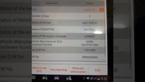 Hyundai pincode reading by AUTEL 508/608 Id 46 direct online