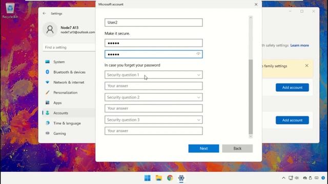 Создать новую учетную запись в Windows 11 - Как добавить учетную запись пользователя в Windows 11 смотреть онлайн