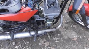 Работа зажигания CDI  на минск-лидере