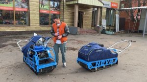 Мотособака или буксировщик? Самая навороченная!!! Мототехника Нева!