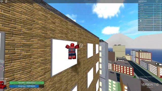 Человек паук и Спайдер Мэн против героев | симулятор героя ROBLOX | роблокс герои Володя и Пиксель смотреть онлайн