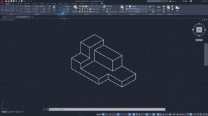 AutoCAD Isometric Drawing Exercise 19