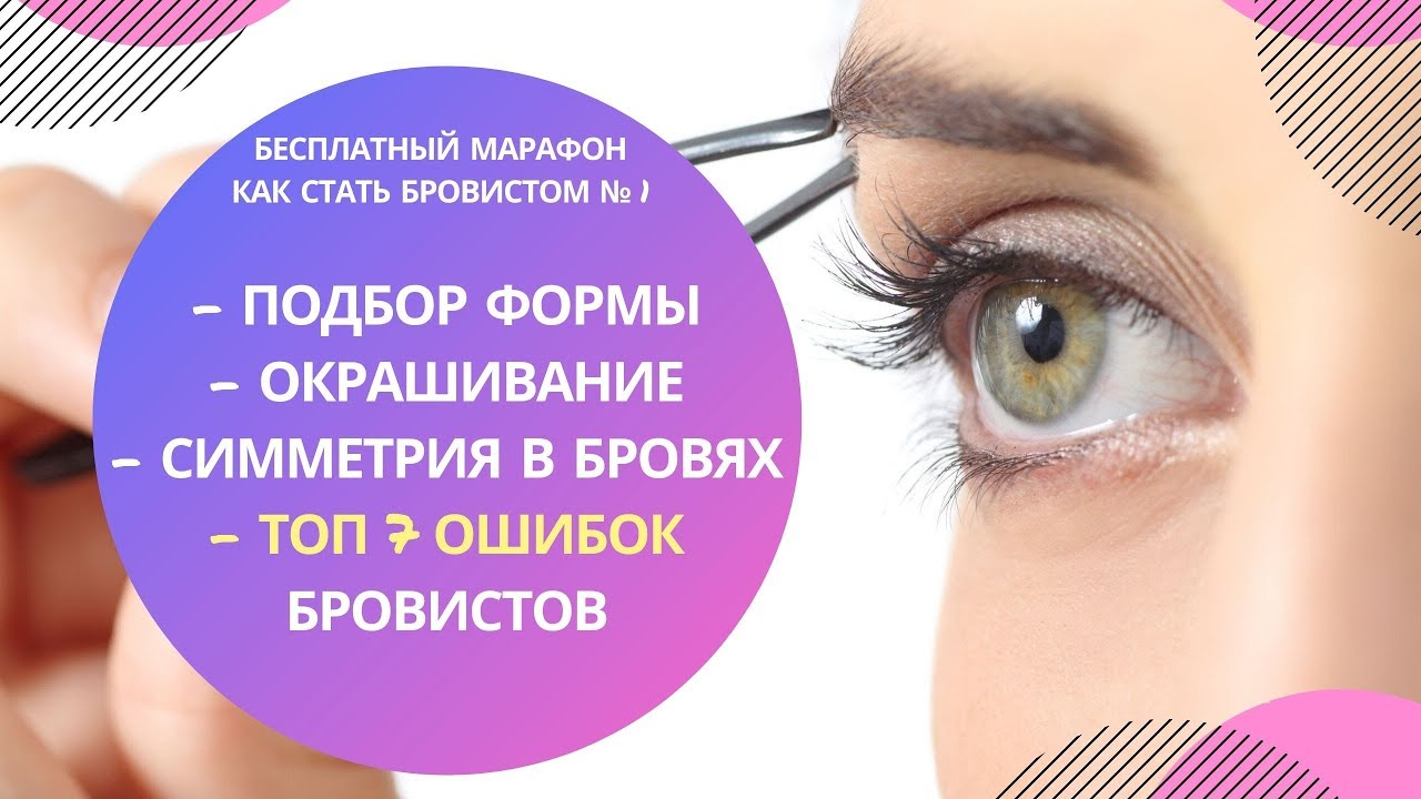Урок 3. Курс "Как стать БРОВИСТОМ №1! Оформление бровей (Обучение).mp4