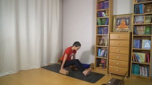 Эка хаста бхуджасана. Баланс на руках (с ногой на плече). Пошаговое руководство.