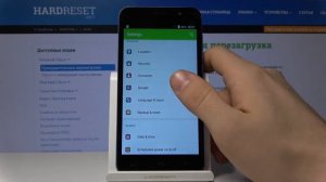 HOMTOM HT16 - Как переключить язык на телефоне