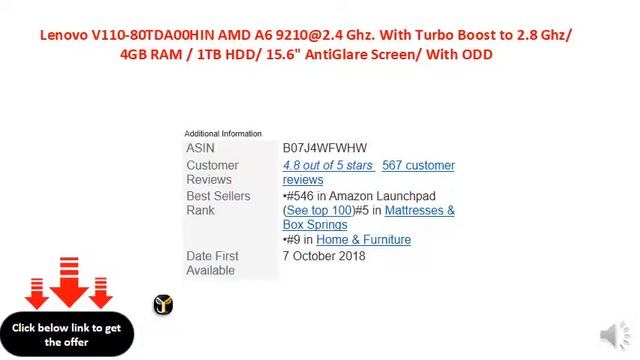 Lenovo V110-80TDA00HIN AMD A6 9210@2.4 Ghz. With Turbo Boost смотреть онлайн