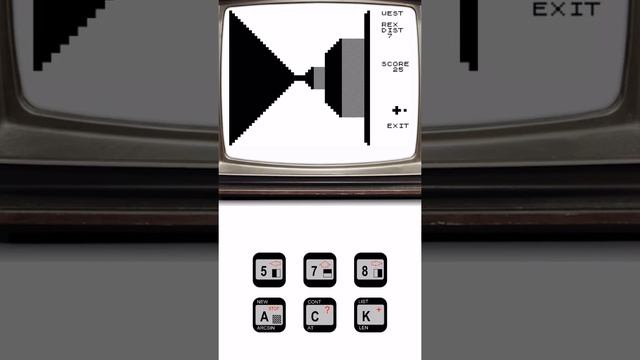 ZX81 3D Monster Maze iOS remake