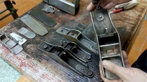 Восстановление ручных рубанков часть 1. (Restoring hand planes part 1).
